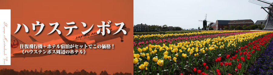 【東京発】ハウステンボスへ飛行機(JAL)で行く格安ツアー