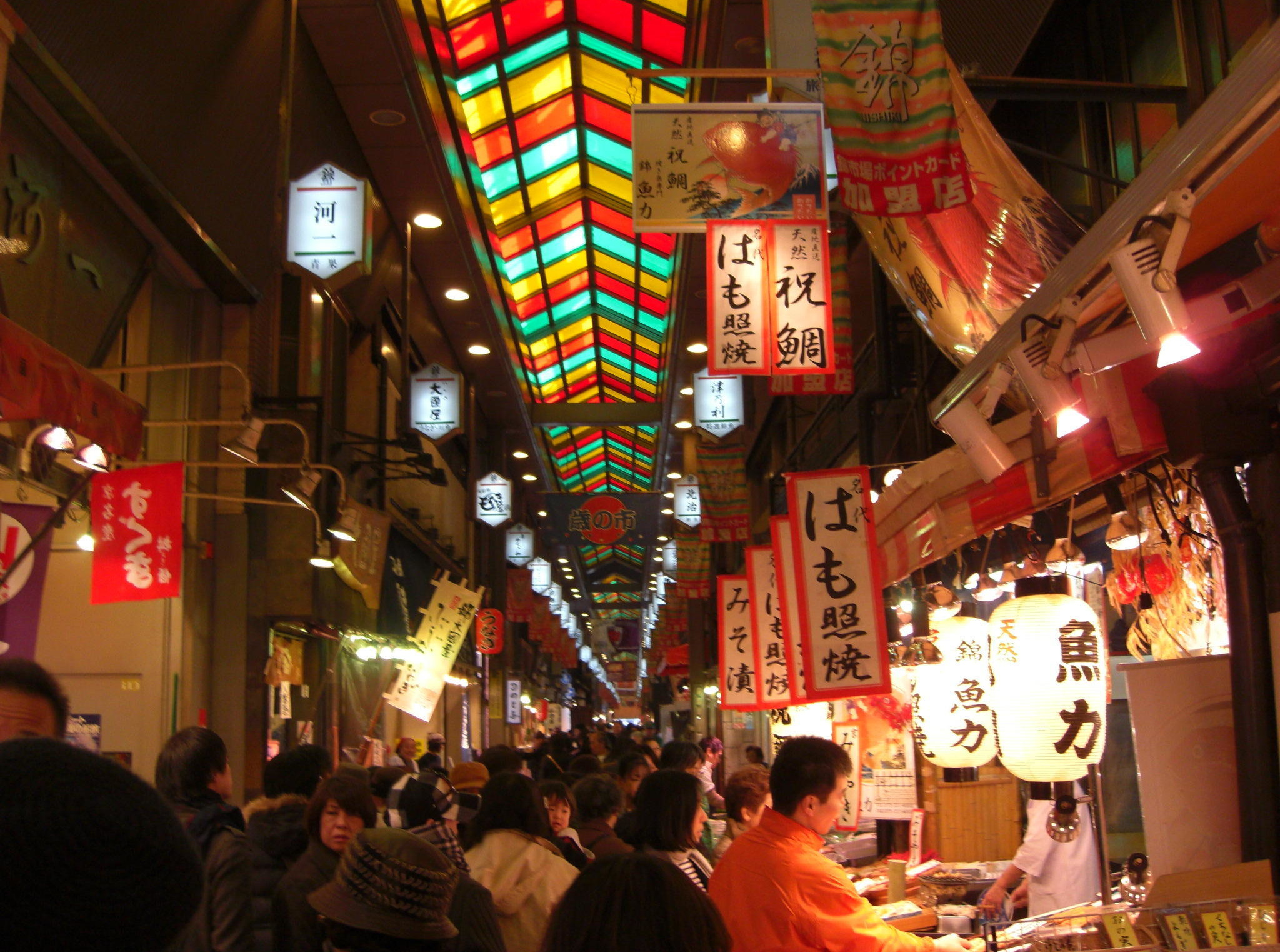 Nishiki Ichiba Market, on one page charms and highlights quickly, Kyoto