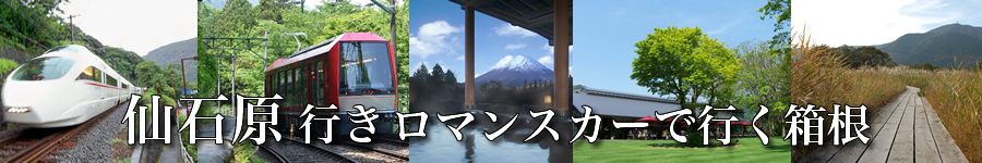 箱根・仙石原温泉へロマンスカーで行く格安ツアー情報