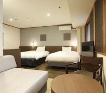 洋室(ツイン:27m² / ダブル:14m²)