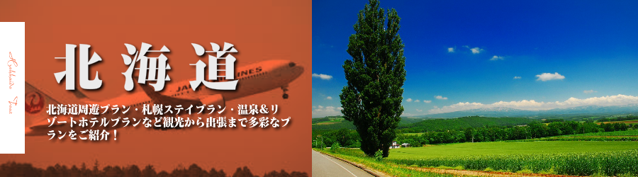 北海道格安旅行情報《北海道行き格安パックツアー特集