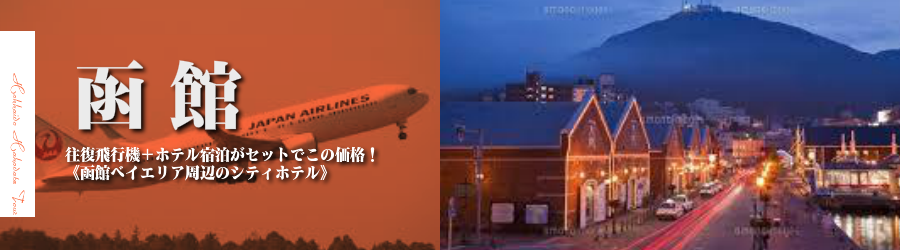 【東京発】函館へ飛行機(JAL)で行く格安ツアー
