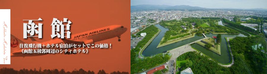 【東京発】函館へ飛行機(JAL)で行く格安ツアー