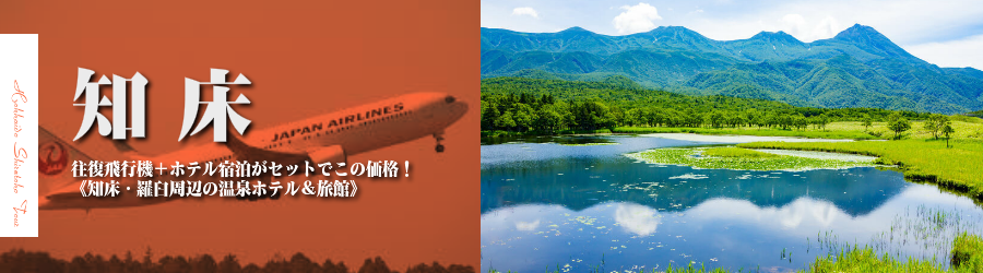 【東京発】知床へ飛行機(JAL)で行く格安ツアー