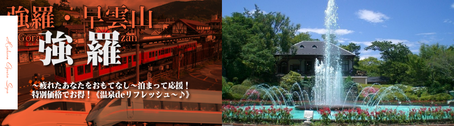 【新宿･首都圏発】箱根強羅温泉へ小田急ロマンスカーで行く格安ツアー