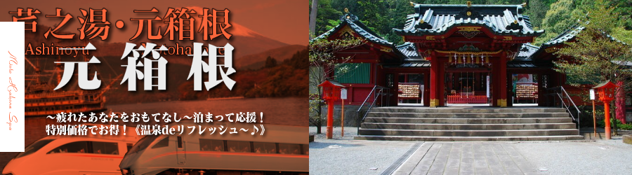 【新宿･首都圏発】元箱根温泉へ小田急ロマンスカーで行く格安ツアー