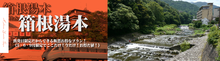 【新宿･首都圏発】箱根湯本温泉へ小田急ロマンスカーで行く格安ツアー