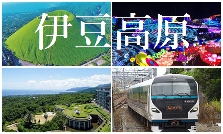 伊豆高原へ行くJR＋宿泊セットの格安パックツアー