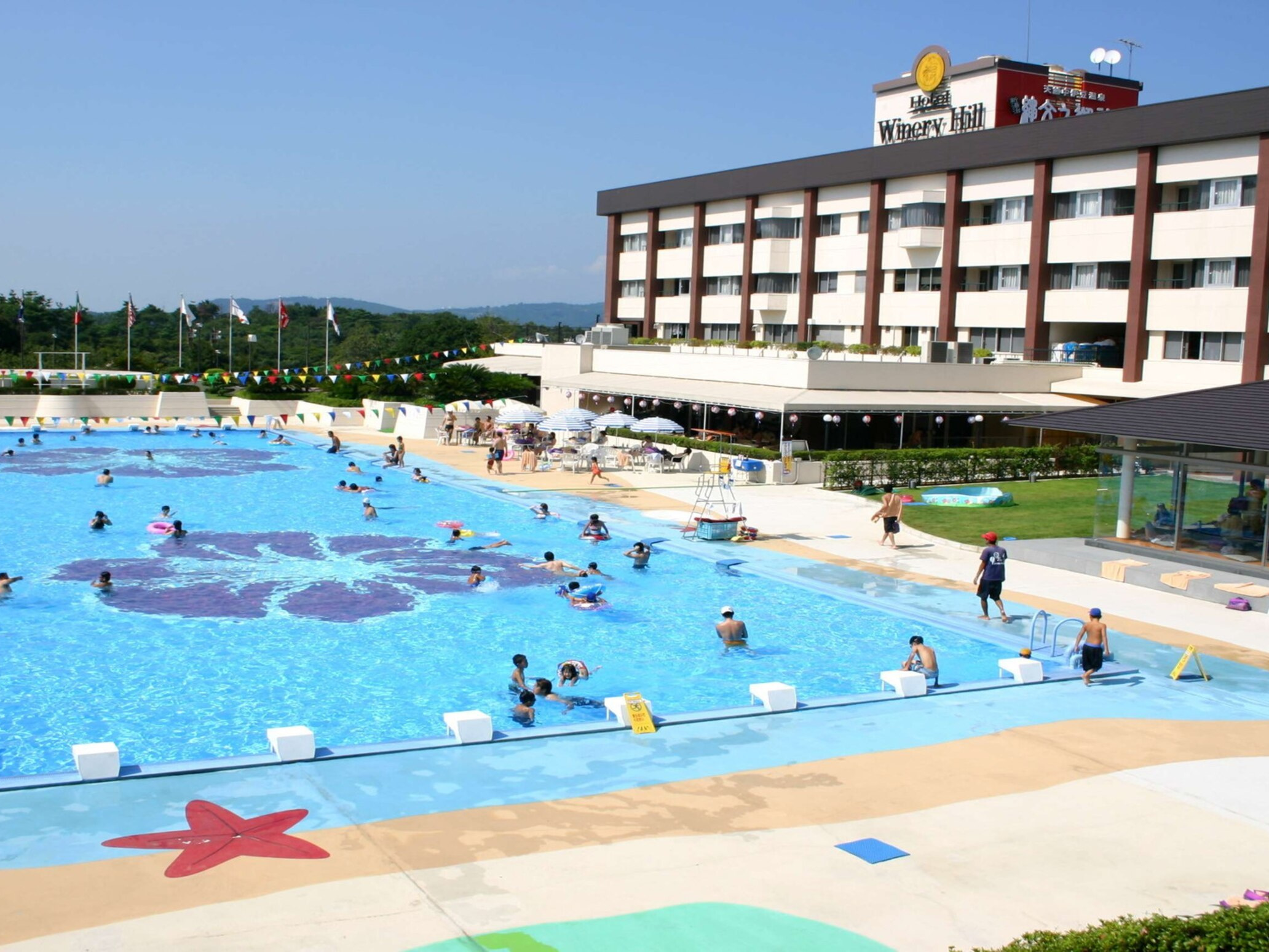 50mプール(ホテルワイナリーヒル・夏季営業のみ)