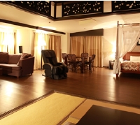 ウェルネスの森 伊東:アジアンビッグスイートルーム(和洋室)