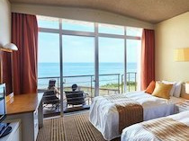 下田プリンスホテル:下田湾一望の展望風呂