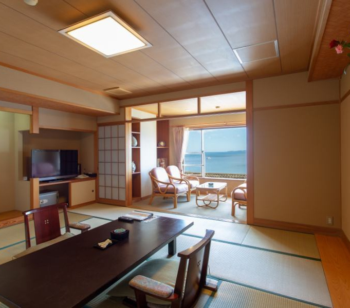 海の見える露天風呂付客室