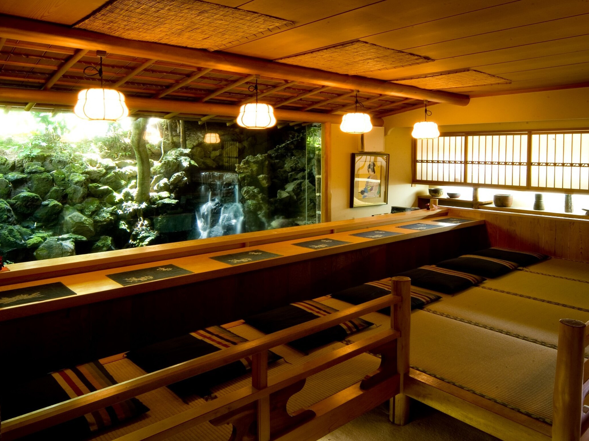 チェックインカウンター