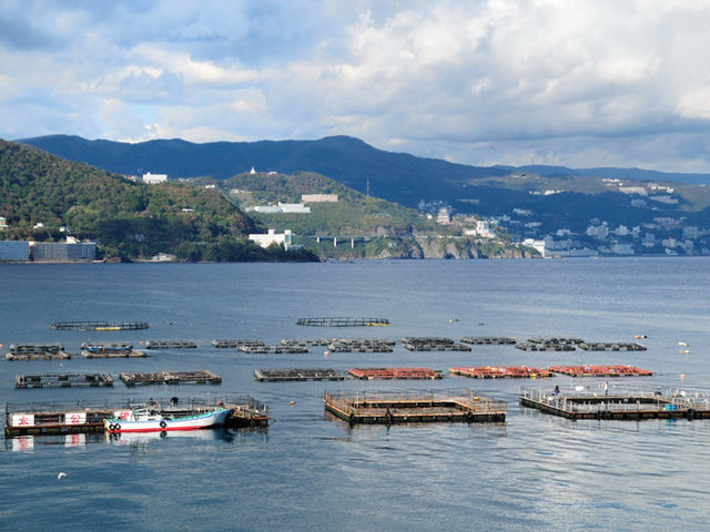 海上釣り堀太公望